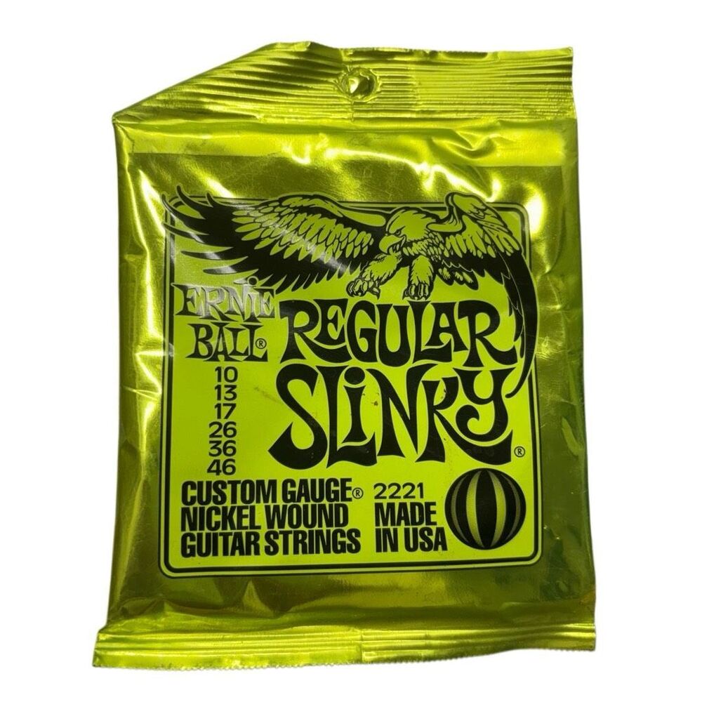 Ernie Ball 2221 Regular Slinky Custom Gauge Nickel Wound Guitar Strings